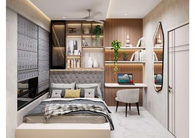 Bedroom Image of 850 Sq.ft 2 BHK Apartment / Flat for sale in Vijay Lini Homes, Chikhali Pune for Rs. 5600000