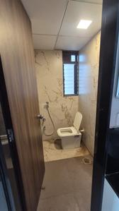 Bathroom Image of 1185 Sq.ft 2 BHK Apartment / Flat for rent in Madhav Elegance, Jahangir Pura Surat for Rs. 18000