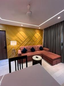 Hall Image of 495 Sq.ft 1 BHK Apartment / Flat for rent in Lodha Casa Maxima, Mira Road East Mira Bhayandar for Rs. 32000