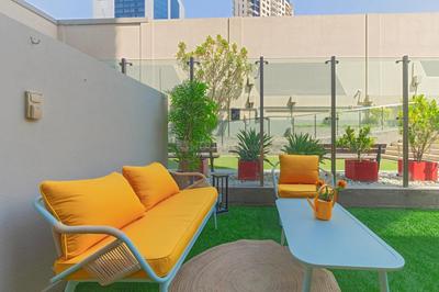 Balcony Image of 979 Sq.ft 1 RK Apartment / Flat for sale in Damac The Vogue, Business Bay Dubai for Rs. 24729507