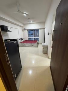 Bedroom Image of 400 Sq.ft 1 RK Apartment / Flat for rent in Gera World Of Joy, Upper Kharadi Pune for Rs. 25000