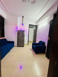 Hall Image of 550 Sq.ft 1 BHK Independent House for rent in Ganga Apartment , Maidan Garhi New Delhi for Rs. 16300