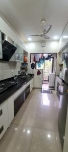 Kitchen Image of 700 Sq.ft 2 BHK Apartment / Flat for sale in Goyal Orchid Whitefield, Makarba Ahmedabad for Rs. 7651000