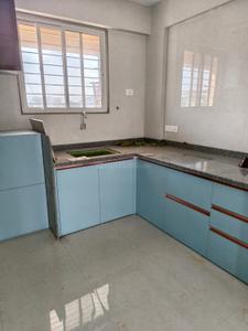 Kitchen Image of 1000 Sq.ft 2 BHK Apartment / Flat for rent in Shri Gajanan Park Apartment, Indira Nagar Nashik for Rs. 15000