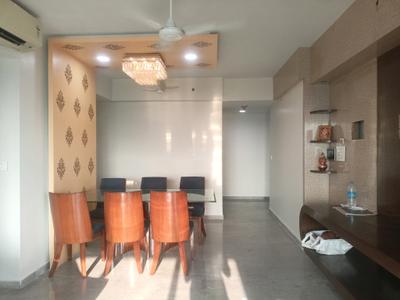 Living Room Image of 1470 Sq.ft 3 BHK Apartment / Flat for rent in Godrej The Trees, Vikhroli East Mumbai for Rs. 170000