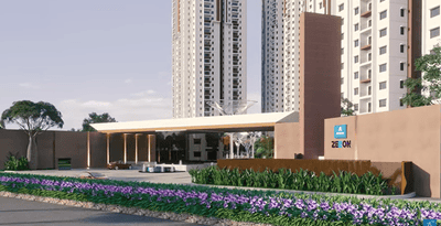 Image of 1320 Sq.ft 2 BHK Apartment / Flat for rent in Manikonda, Hyderabad for Rs. 55000