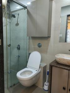 Bedroom Two Image of 700 Sq.ft 2 BHK Apartment / Flat for rent in Gurukrupa Marina Enclave, Malad West Mumbai for Rs. 55000