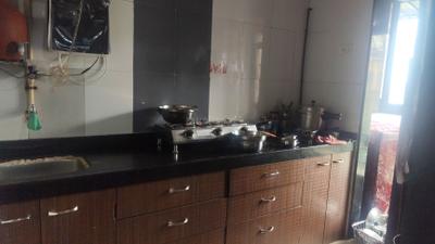 Kitchen Image of 865 Sq.ft 2 BHK Apartment / Flat for sale in Geeta Arcade, Airoli Navi Mumbai for Rs. 12000000