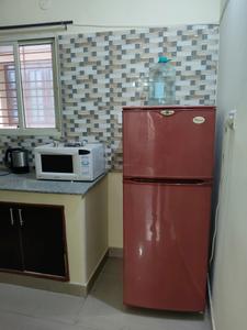 Kitchen Image of 750 Sq.ft 2 BHK Builder Floor for rent in Kaggadasapura Bengaluru for Rs. 37000