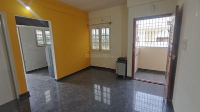 Living Room Image of 600 Sq.ft 1 BHK Apartment / Flat for rent in Whitefield Bengaluru for Rs. 22500