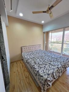 Bedroom Image of 660 Sq.ft 1 BHK Apartment / Flat for rent in Parth Lakeview, Dighe Thane for Rs. 47000