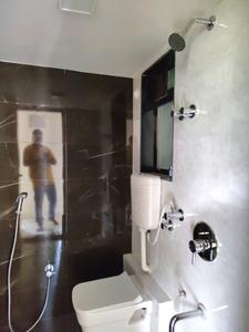 Common Bathroom Image of 750 Sq.ft 1 BHK Apartment / Flat for rent in Puraniks Kanchan Pushp Society, Kasarvadavali Thane for Rs. 28999