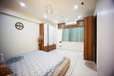 Bedroom Image of 2160 Sq.ft 3 BHK Apartment / Flat for sale in Rajvi Elegance, Nikol Ahmedabad for Rs. 11800000