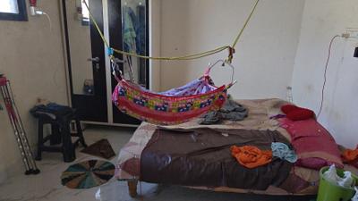 Bedroom Image of 900 Sq.ft 1 BHK Apartment / Flat for rent in Januna Amravati for Rs. 80000