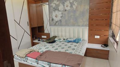 Bedroom Image of 1100 Sq.ft 2 BHK Apartment / Flat for rent in Roongta Grandezza Apartment, Govind Nagar Nashik for Rs. 25000