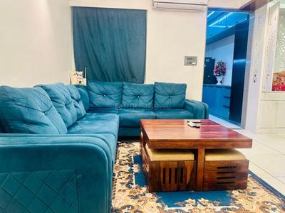 Hall Image of 1500 Sq.ft 2 BHK Apartment / Flat for rent in Orchid Blues, Shela Ahmedabad for Rs. 41111