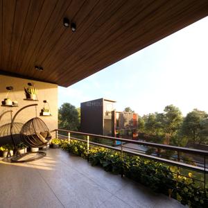 Balcony Image of 3800 Sq.ft 4 BHK Apartment / Flat for sale in Satellite Ahmedabad for Rs. 30400000