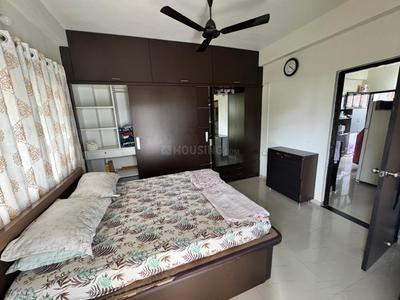 Bedroom Image of 1250 Sq.ft 2 BHK Apartment / Flat for rent in Shree Radhe Shyam Enclave, Bhayli Vadodara for Rs. 25000