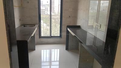 Kitchen Image of 725 Sq.ft 2 BHK Apartment / Flat for rent in Oxford Navrang Crystal, Goregaon West Mumbai for Rs. 65000