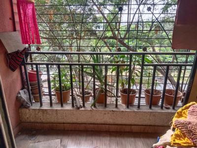 Balcony Image of 574 Sq.ft 1 BHK Apartment / Flat for sale in Ambegaon Budruk Pune for Rs. 3200000