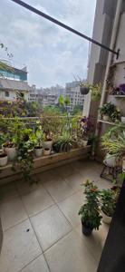 Balcony Image of 750 Sq.ft 1.5 BHK Apartment / Flat for rent in Alliance Nisarg, Wakad Pune for Rs. 30000