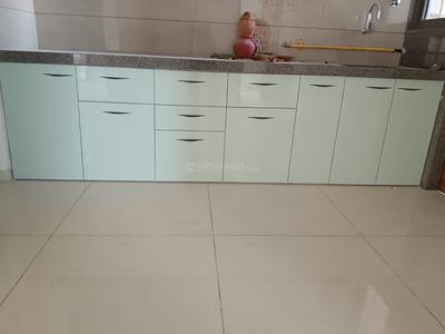 Kitchen Image of 1800 Sq.ft 3 BHK Apartment / Flat for rent in Savya Skyz 2, Motera Ahmedabad for Rs. 25000