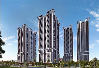 Building Image of 1730 Sq.ft 3 BHK Apartment / Flat for sale in Rajapushpa Pristinia, Kokapet Hyderabad for Rs. 16600000