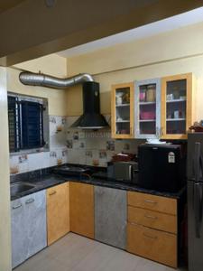 Kitchen Image of 950 Sq.ft 2 BHK Apartment / Flat for rent in Dum Dum Kolkata for Rs. 25000