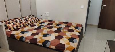 Bedroom Image of 1400 Sq.ft 3 BHK Apartment / Flat for rent in Chordias The Crown, Durgapura Jaipur for Rs. 90000