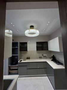Kitchen Image of 962 Sq.ft 3 BHK Apartment / Flat for sale in Golden Era Homes, Nagla Zirakpur for Rs. 9458750