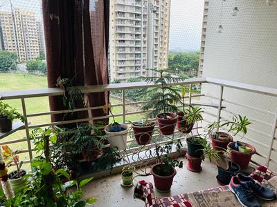 Balcony Image of 2280 Sq.ft 3 BHK Apartment / Flat for rent in Adani The Meadows, Shantigram Ahmedabad for Rs. 35000