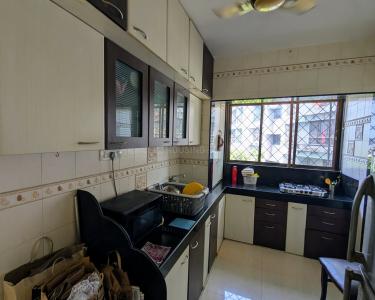 Kitchen Image of 550 Sq.ft 1 BHK Apartment / Flat for rent in hilton tower, Andheri East Mumbai for Rs. 55000