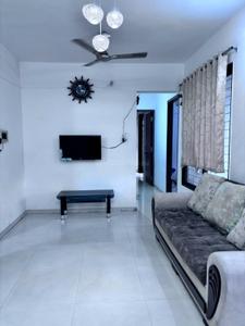 Hall Image of 988 Sq.ft 2 BHK Apartment / Flat for rent in Rama Krystal City, Moshi Pune for Rs. 18000