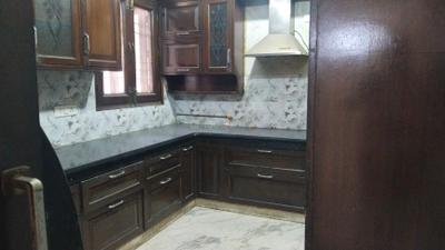 Kitchen Image of 4000 Sq.ft 3 BHK Builder Floor for rent in Palam Vihar Gurgaon for Rs. 50000