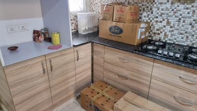Kitchen Image of 2350 Sq.ft 3 BHK Apartment / Flat for rent in Rustle Court, Gomti Nagar Lucknow for Rs. 70000