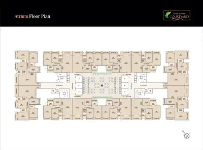 Image of 1860 Sq.ft 3 BHK Apartment / Flat for sale in Seven Eleven Courtyard, Mira Road East, Mira Bhayandar for Rs. 32500000