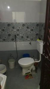 Bathroom Image of 600 Sq.ft 1 BHK Builder Floor for sale in Bhicholi Mardana Indore for Rs. 1350000