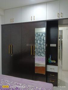 Bedroom Image of 630 Sq.ft 1 BHK Apartment / Flat for rent in Vardhaman Moonstone, Tathawade Pune for Rs. 20000