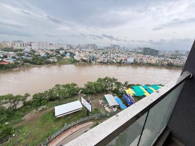 Balcony Image of 1250 Sq.ft 3 BHK Apartment / Flat for sale in Mahalaxmi Zen Estate, Kharadi Pune for Rs. 15000000