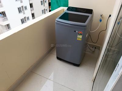 Balcony Image of 550 Sq.ft 1 BHK Apartment / Flat for rent in Whitefield Bengaluru for Rs. 25000
