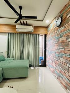 Bedroom Image of 1215 Sq.ft 2 BHK Apartment / Flat for rent in Eklingji Radhe Skyline, Sanand Ahmedabad for Rs. 30000