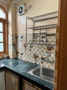 Kitchen Image of 650 Sq.ft 1 BHK Independent House for rent in Panthaghati Shimla for Rs. 8000