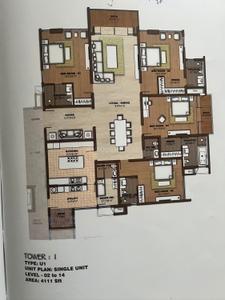 Image of 4041 Sq.ft 4 BHK Apartment / Flat for sale in Prestige White Meadows, Whitefield, Bengaluru for Rs. 73000000