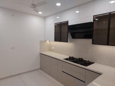 Kitchen Image of 2190 Sq.ft 3 BHK Apartment / Flat for rent in Jayabheri The Nirvana, Gachibowli Hyderabad for Rs. 80000
