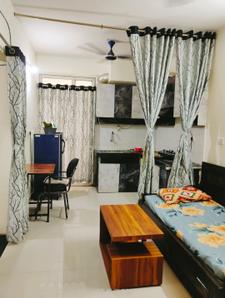 Bedroom Image of 520 Sq.ft 1 BHK Apartment / Flat for rent in Shubham Landmark Paradise, Electricity Board Area Kota for Rs. 9000