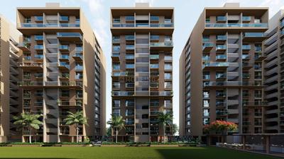 Image of 2410 Sq.ft 3 BHK Apartment / Flat for sale in Piplod, Surat for Rs. 14500000