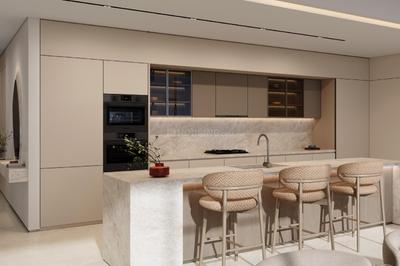 Kitchen Image of 872 Sq.ft 1 BHK Apartment / Flat for sale in Deira Islands Dubai for Rs. 43873820