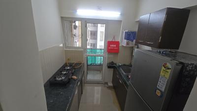 Kitchen Image of 400 Sq.ft 1 BHK Apartment / Flat for sale in Godrej Garden City, Chandkheda Ahmedabad for Rs. 3700000