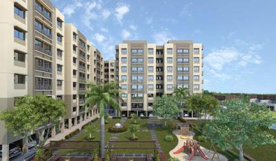 Image of 818 Sq.ft 2 BHK Apartment / Flat for rent in Adani Aangan, Shantigram, Ahmedabad for Rs. 26000