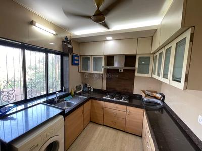 Kitchen Image of 1500 Sq.ft 3 BHK Apartment / Flat for rent in  Sea Castle Apartments, Andheri West Mumbai for Rs. 170000
